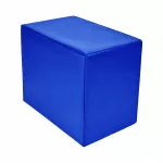 Pliometrinė dėžė UNDERFIT, 50x40x30 cm, mėlyna, iki 200 kg
