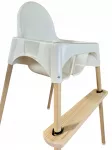 Reguliuojama pu&scaron;ies pakoja Ikea Antilop kėdei, natūrali mediena
