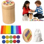 Spalvų rū&scaron;iavimo žaidimas vaikams, Montessori metodas