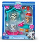 Žaislų rinkinys Littlest Pet Shop "Snow Day", 3 augintiniai, modelis 00534