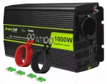 Automobilinis keitiklis GREEN CELL 12V 1000/2000W, pilna sinusoidė