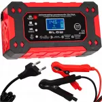 Automatinis automobilio akumuliatoriaus įkroviklis su LCD, 12V 10A, su remonto funkcija