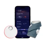 Kūdikių stebėjimo monitorius Owlet Dream Sock, mėlynas
