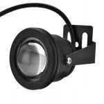 LED baseino ir tvenkinio lempa RGB, 10W, 90&deg;, IP67, montuojama