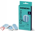 Kalkių &scaron;alinimo tabletės SIEMENS EQ TZ80002, 3 vnt. po 36 g, espreso kavos aparatams
