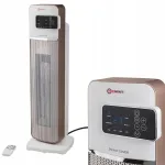 Keraminis kolonos formos &scaron;ildytuvas, 2000 W, su nuotolinio valdymo pultu, 2 greičiai, 4 režimai