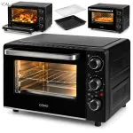 Mini orkaitė DOMEDIA, 20 l, 1300 W, iki 230&deg;C, su termostatu ir 60 min laikmačiu
