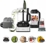 Virtuvinis kombainas su smulkintuvu ir trintuvu Kenwood MultiPro FDM73.850SS