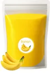 Cukrus cukraus vatai BANANA, 1 kg, geltonas, bananų skonio