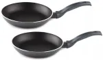 Keptuvių rinkinys AMBITION GRAPHITE 20 + 28 cm, nelimpančios ILAG dangos
