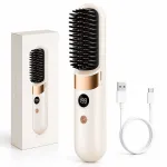 Elektrinė plaukų &scaron;epetys HEAT BRUSH, belaidis garbanojimo žnyplės