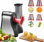 Elektrinė daržovių pjaustyklė SLICER 200 W &ndash; tinka daržovėms, vaisiams, rie&scaron;utams