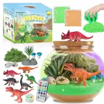 Kūrybinis LED ap&scaron;vietimo terariumo rinkinys vaikams &bdquo;Dinozauras&ldquo;