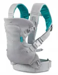Kūdikių ne&scaron;ynė Infantino, reguliuojama, pilkai žalia, 0&ndash;14,5 kg