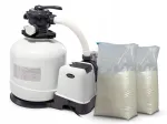 Smėlio filtras siurblys INTEX 26652, 12000 l/val., su 50 kg smėlio