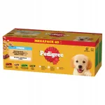 &Scaron;unų konservai PEDIGREE Junior &scaron;uniukams, įvairūs skoniai, 40 x 100 g