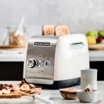 Skrudintuvas KitchenAid 5KMT221EAC, smėlio/rudos spalvos, 1100 W