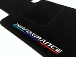 Velūriniai kilimėliai BMW 3 E46 (1998&ndash;2007) su siuvinėtu logotipu