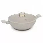 Wok keptuvė su dangčiu 30 cm BerlingerHaus BH-8065 Sahara