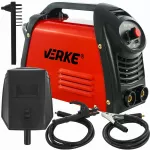 Suvirinimo aparatas INVERTER 200A LCD MMA IGBT su kauke ir &scaron;epečiu