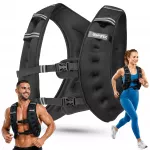 Svorinė liemenė 8 kg, reguliuojama, patogi, GYMTEK