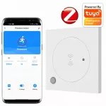 Judesių jutiklis RTX, ZigBee, TUYA Smart, 230V, montuojamas sienoje