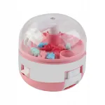 Mini žaislinis dinozauro letenos automatas, rožinis