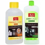 Kavos aparatų valymo rinkinys MELITTA Perfect Clean ir Anticalc Bio, 250 ml