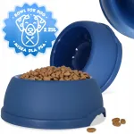 Didelis plastikinis &scaron;uns dubenėlis 2,25 l, neslystantis, F8