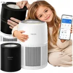 Oro valytuvas Philips AC0720/10, HEPA, WiFi, 75 m&sup2;, tylus, 11 dB, 14 W