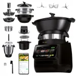 Virtuvinis kombainas THERMOROBOT iCOOOK PRO MRK-58 su oro gruzdintuve, 7" LCD ekranu, WiFi, 1800 W