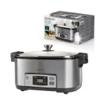 Lėtaeigė viryklė Sencor SPR 5500SS, 6 l, 1350 W, 4 programos