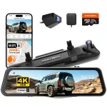 Vaizdo registratorius WOLFBOX G900 Core 4K, 12", STARVIS 2 IMX678, GPS, WiFi, 128 GB