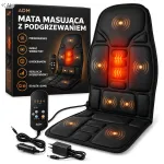 &Scaron;ildoma masažinė sėdynės pagalvėlė automobiliui, 8 programos, 2 viename