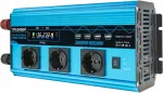 Įtampos keitiklis Yinleader, 3000W/6000W, 3 lizdai, 4 USB