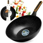 Wok keptuvė TERRUNA, 32 cm, granito danga