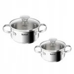 Puodų rinkinys TEFAL Minis, 14/16 cm, indukciniai, nerūdijančio plieno, 4 dalių