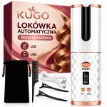Belaidis automatinis plaukų suktukas su LCD, įkraunamas USB