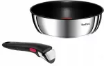 Keptuvių rinkinys Tefal Ingenio Emotion, 24 cm, nerūdijančio plieno, nelimpančios, 2 vnt.