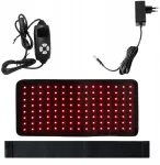 Raudona LED &scaron;viesos terapijos juosta, 120 LED, 660/850 nm, 20 W, 5 intensyvumo lygiai, modelis 6
