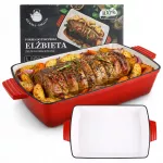 Emaliuota ketaus kepimo forma Brittany 3,4 l, 33x23x7 cm