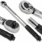 Veržliaraktis su sukimo momento reguliavimu 3/8", 19&ndash;110 Nm, su fiksatoriumi, CR-V, su kalibravimo sertifikatu