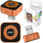 Belaidis Carlinkit Mini Ultra 6 CarPlay adapteris su Android Auto ir AirPlay