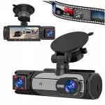 Automobilinė vaizdo kamera 1080P, WiFi, 3 objektyvai