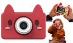 Vaiki&scaron;ka skaitmeninė kamera Kiimento, 24 MP, 1080p, 2" LCD, su 32 GB atminties kortele