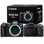 Veidrodinis fotoaparatas Canon EOS R8 korpusas, juodas