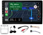 Automobilio multimedijos radijas Peugeot 307 2001&ndash;2005, Android Auto, CarPlay, USB, MP3, Bluetooth