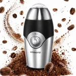 Kavos malūnėlis AMBIANO, 150 W, 40 g, nerūdijančio plieno, elektrinis prieskonių smulkintuvas