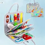 Sensorinis Montessori lavinamasis žaislas - manipuliacinė lenta