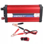 Įtampos keitiklis automobiliui 24V/220V, 4000W, sinuso banga